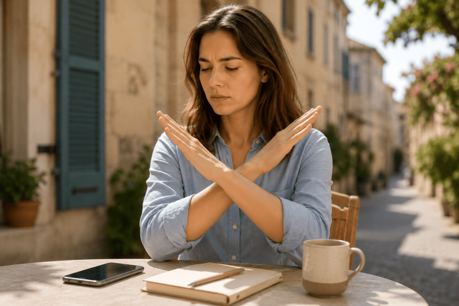 Apprendre à dire non et à poser ses limites grâce à l’hypnose à Aix-en-Provence près du parking Carnot.